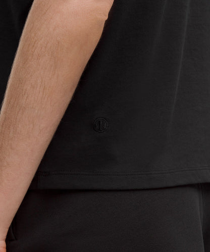 Lululemon Women's Relaxed-Fit Cotton Jersey T-Shirt *Wordmark