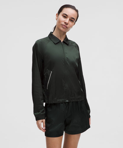 Lululemon Women's Stretch Satin Nylon Jacket