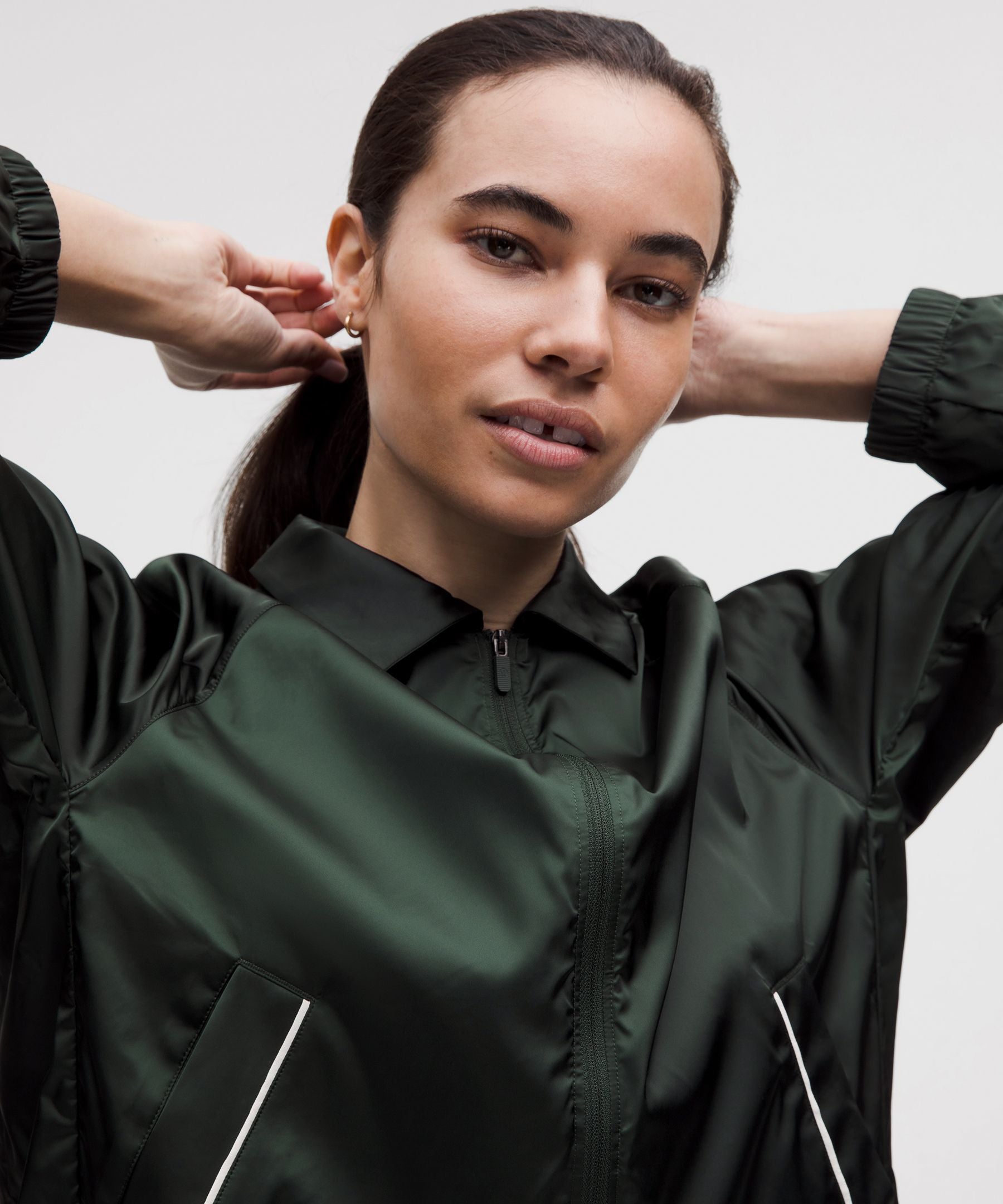 Lululemon Women's Stretch Satin Nylon Jacket