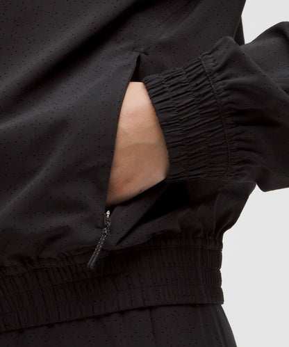 Lululemon Adapted State Perforated Track Jacket