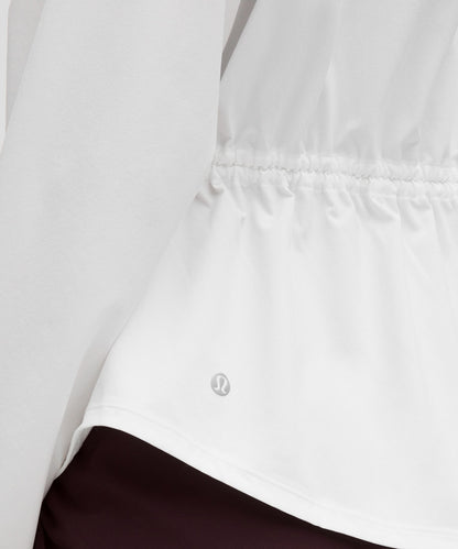Lululemon Women's UV-Protective Cinch-Waist Running Jacket