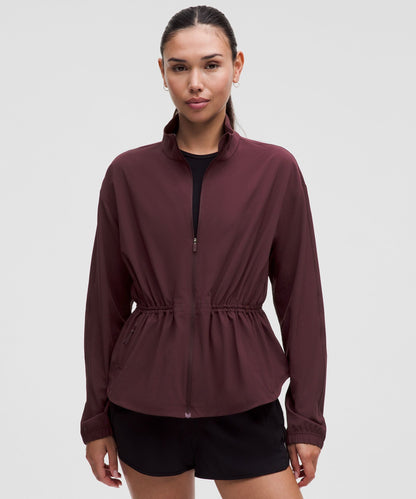 Lululemon Women's UV-Protective Cinch-Waist Running Jacket