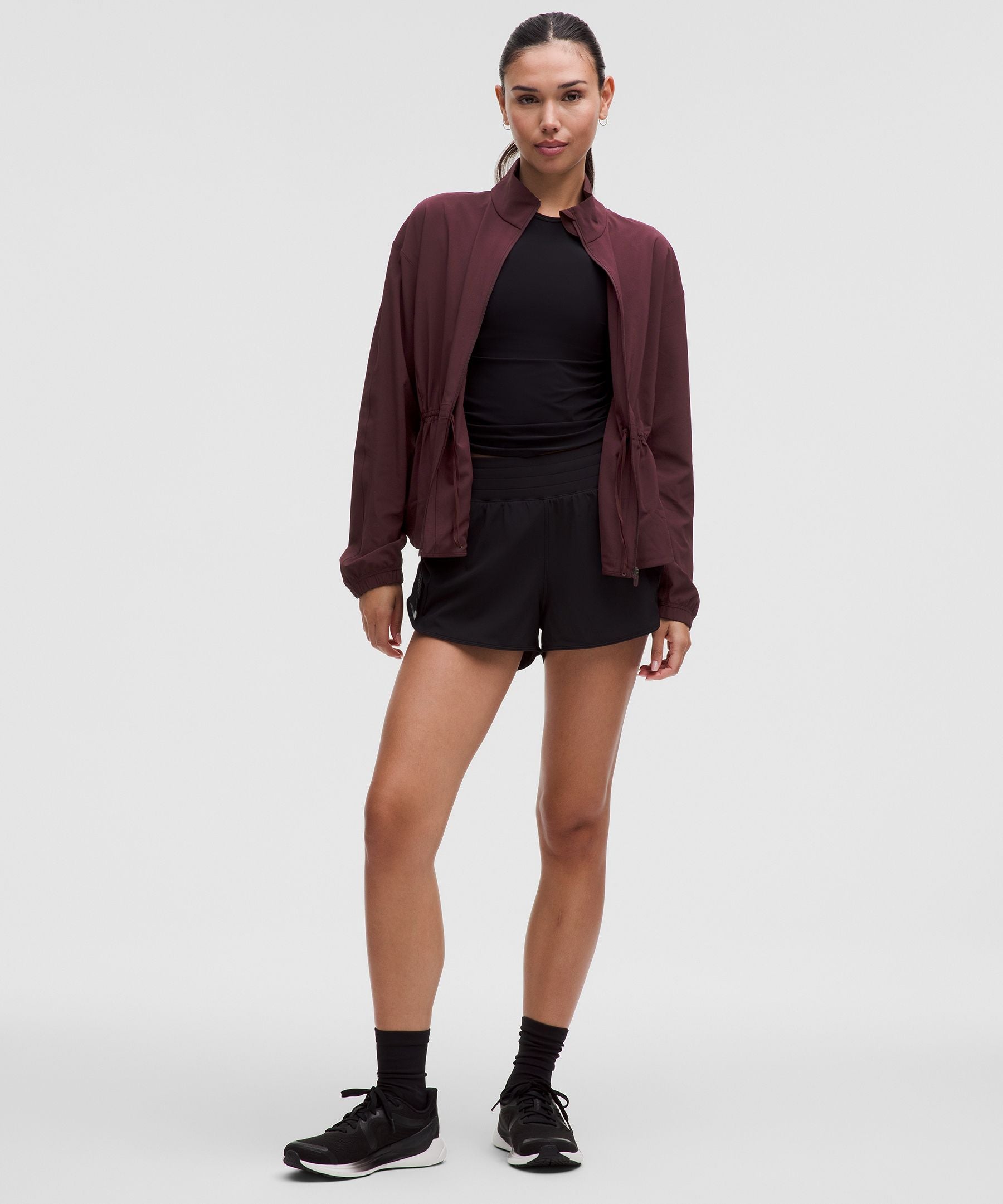 Lululemon Women's UV-Protective Cinch-Waist Running Jacket