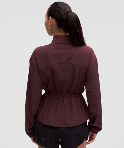 Lululemon Women's UV-Protective Cinch-Waist Running Jacket
