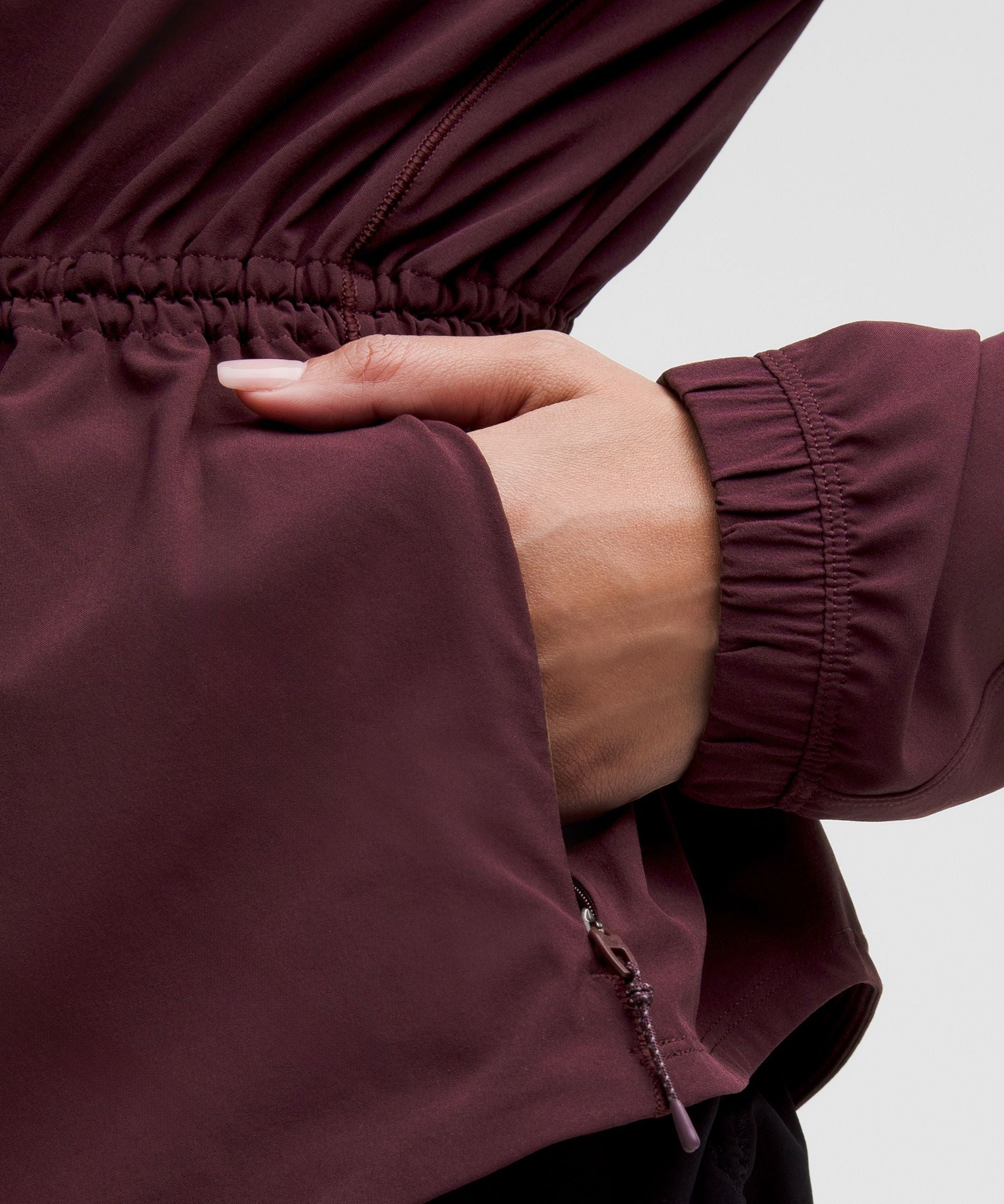 Lululemon Women's UV-Protective Cinch-Waist Running Jacket