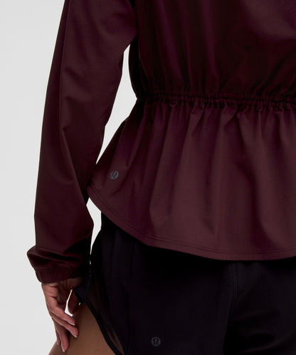 Lululemon Women's UV-Protective Cinch-Waist Running Jacket
