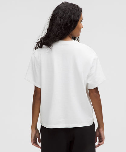Lululemon Women's Relaxed-Fit Cotton Jersey T-Shirt *Pride Graphic
