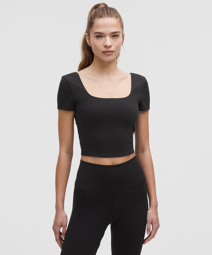 Lululemon Women's Wunder Under SmoothCover Square-Neck T-Shirt