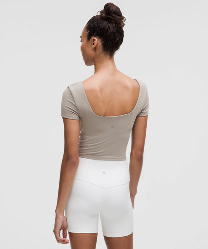 Lululemon Women's Wunder Under SmoothCover Square-Neck T-Shirt