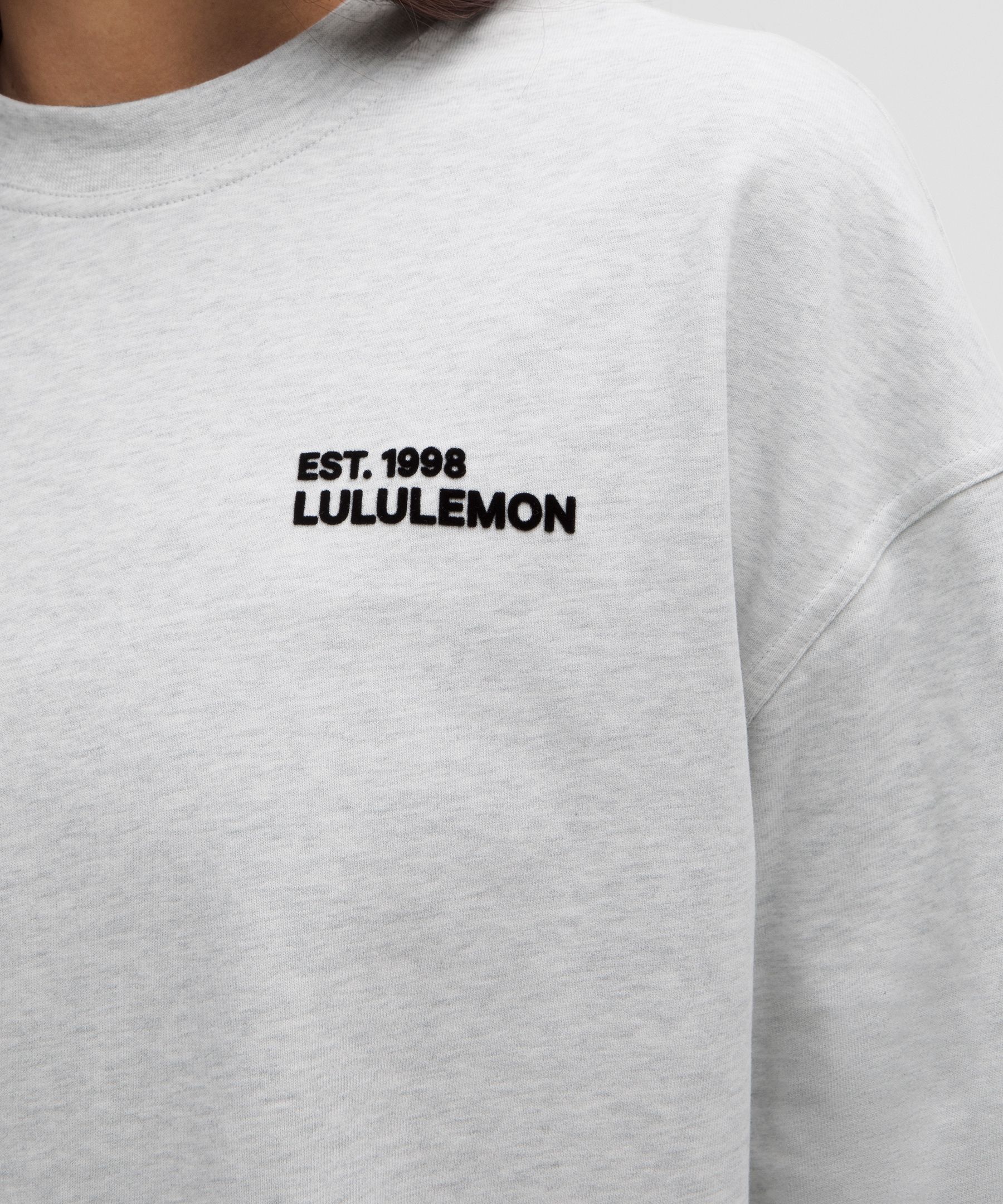 Lululemon Women's Heavyweight Cotton Crewneck Long-Sleeve Shirt