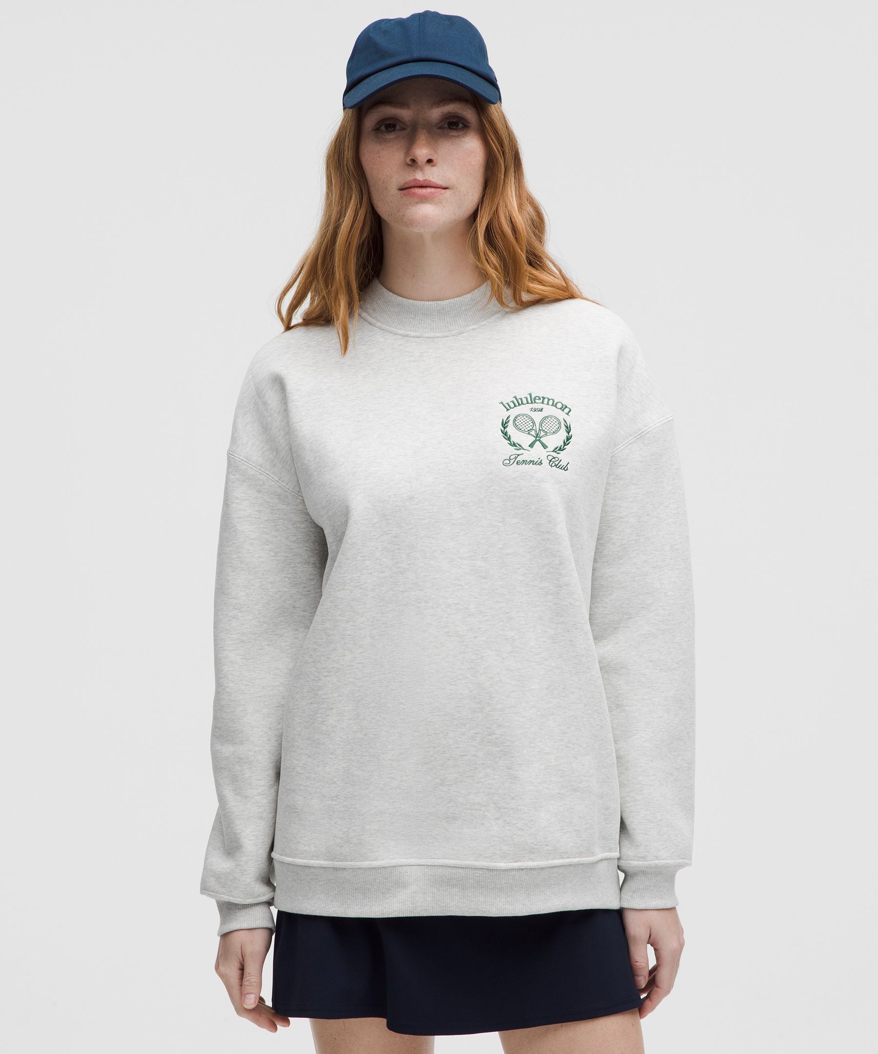 Lululemon Women's Heavyweight Fleece Pullover *Tennis Club