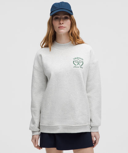 Lululemon Women's Heavyweight Fleece Pullover *Tennis Club