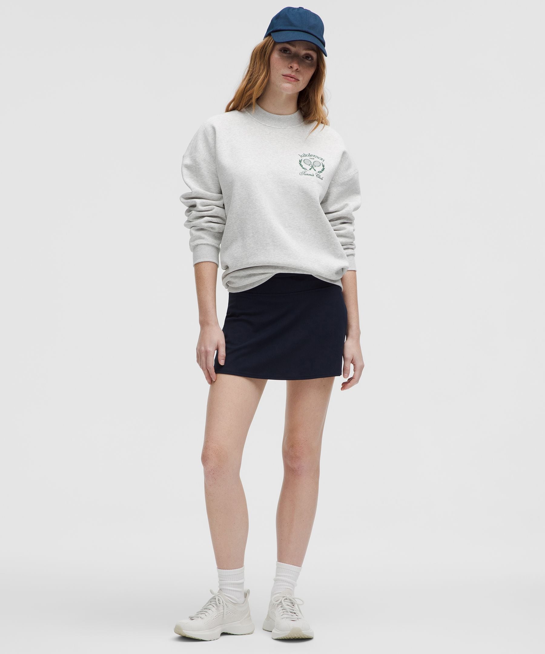 Lululemon Women's Heavyweight Fleece Pullover *Tennis Club