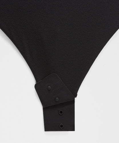 Lululemon Wundermost Ultra-Soft Nulu Square-Neck Long-Sleeve Bodysuit *Shine