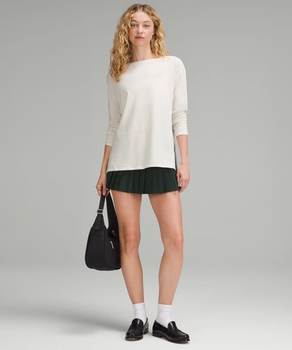Lululemon Women's Relaxed-Fit Boatneck Long-Sleeve Shirt