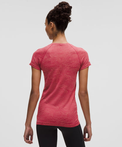 Lululemon Women's Team Canada Swiftly Tech Short-Sleeve Shirt 2.0 Hip Length *CPC Logo