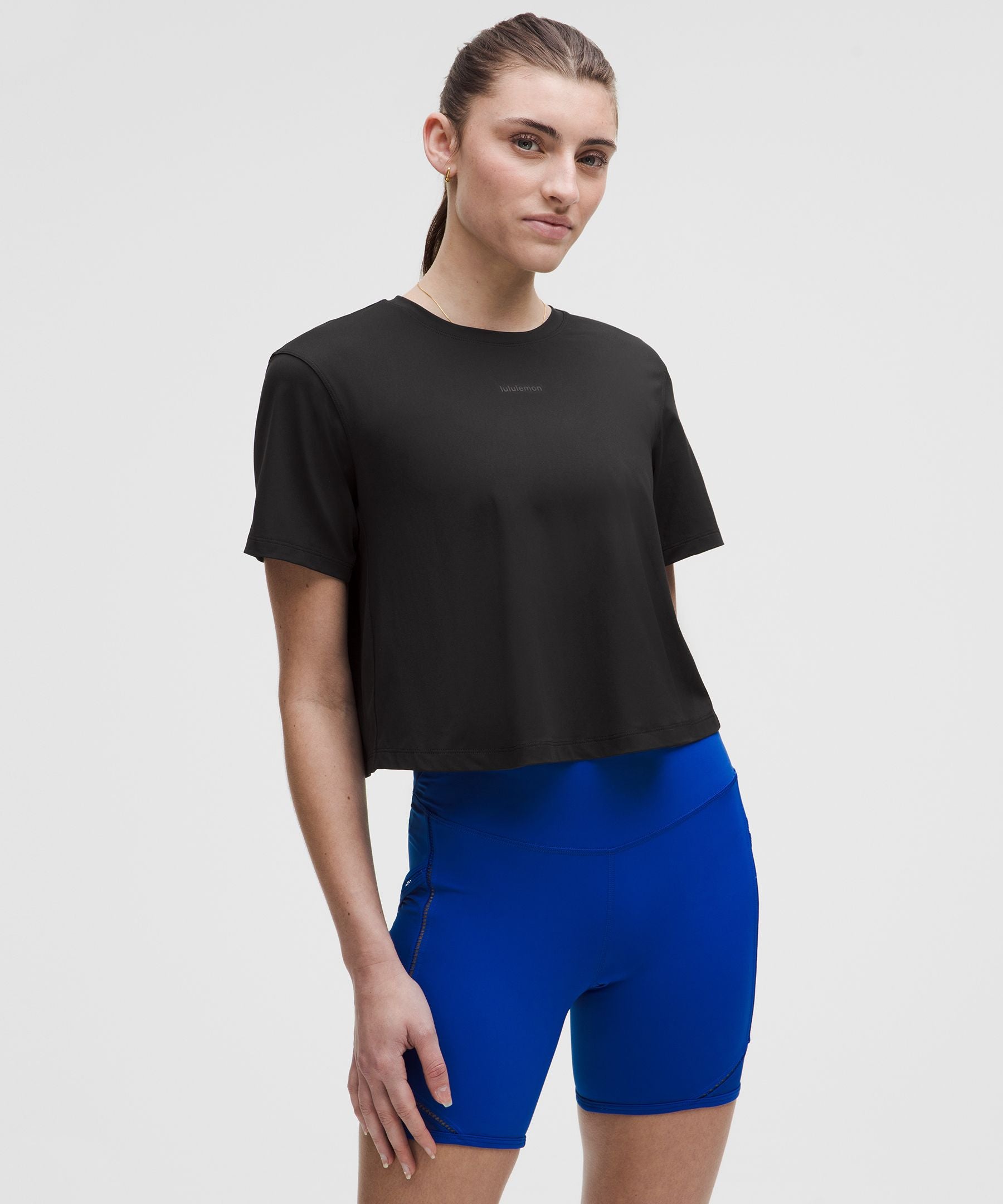 Lululemon Women's Pace Crush Cross-Back Graphic T-Shirt