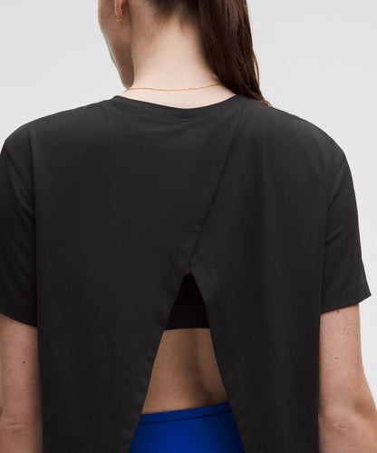 Lululemon Women's Pace Crush Cross-Back Graphic T-Shirt