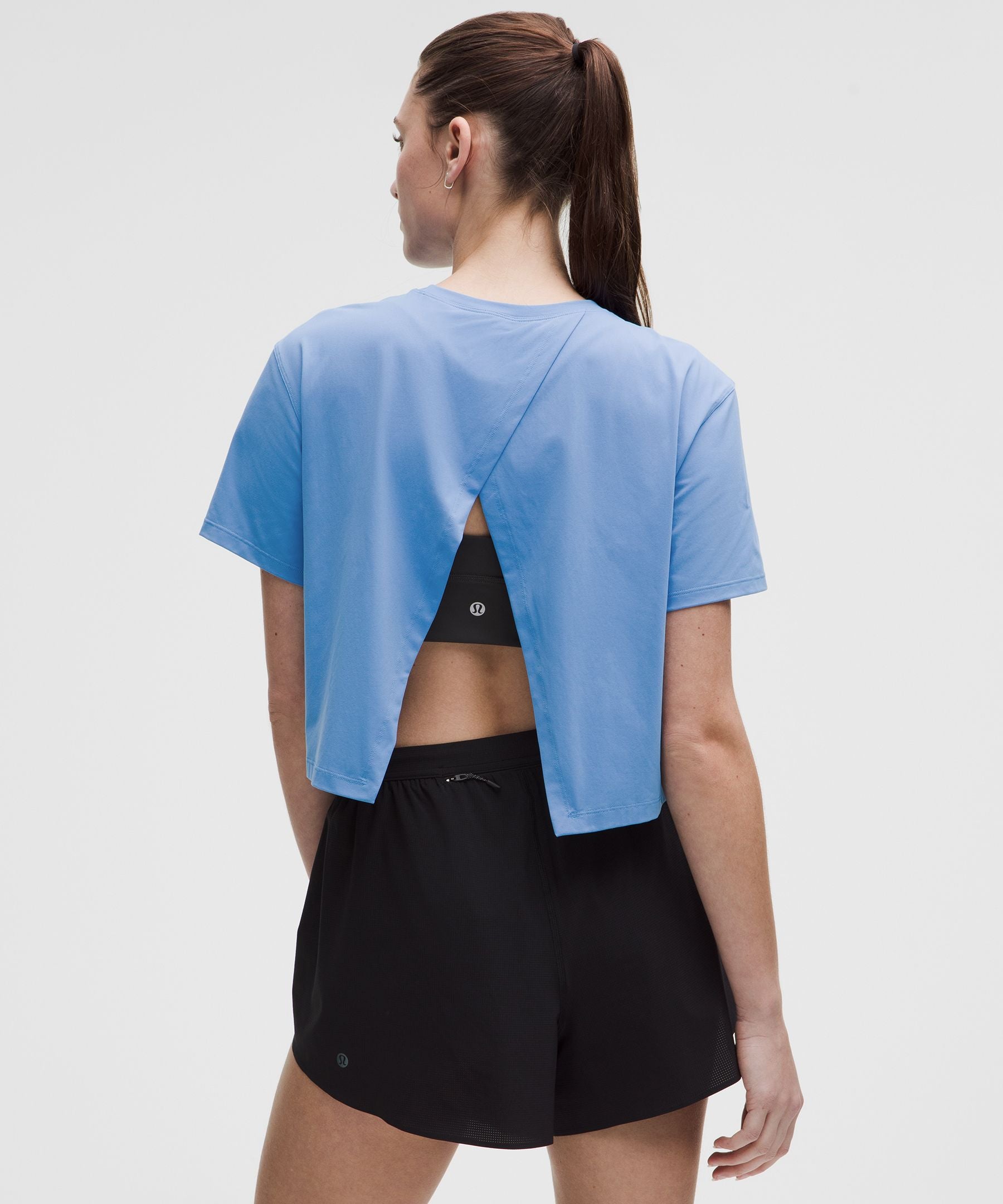 Lululemon Women's Pace Crush Cross-Back Graphic T-Shirt