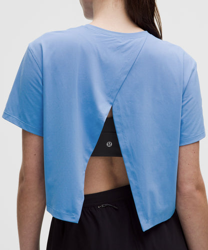 Lululemon Women's Pace Crush Cross-Back Graphic T-Shirt