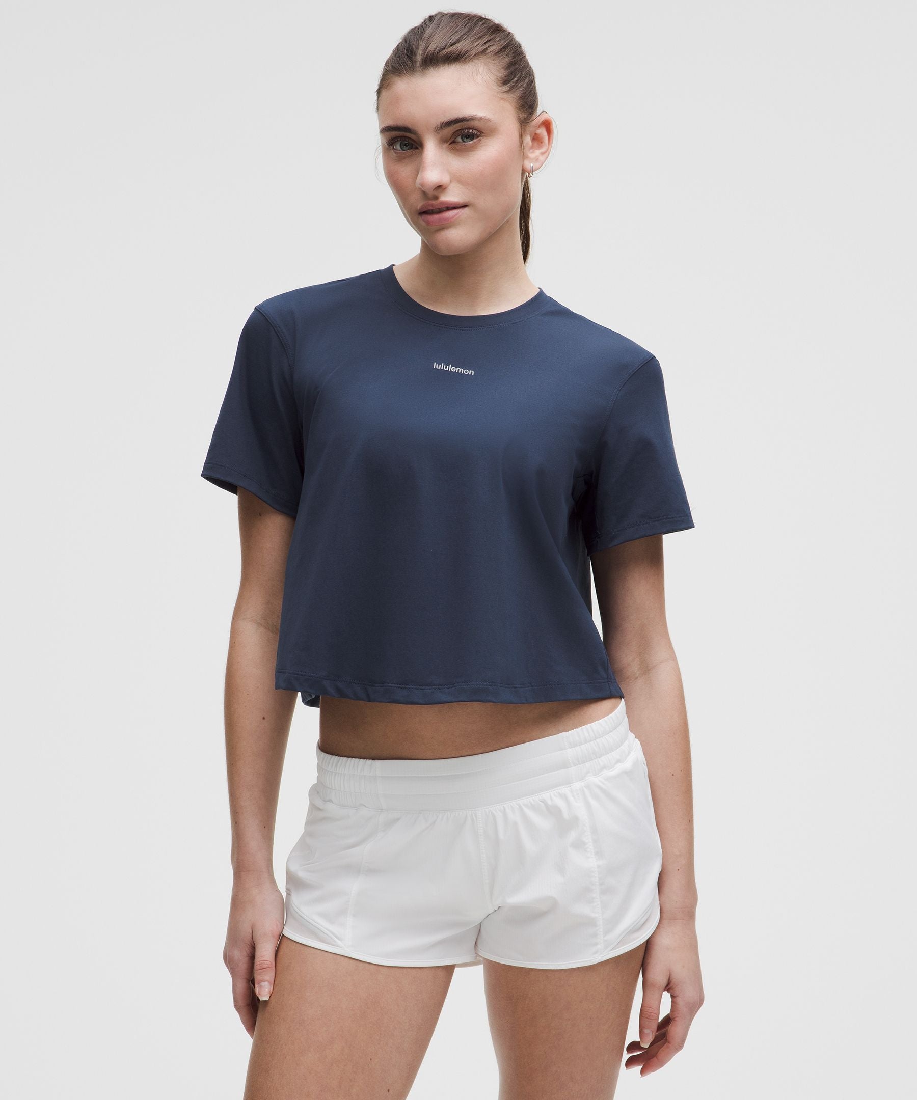 Lululemon Women's Pace Crush Cross-Back Graphic T-Shirt