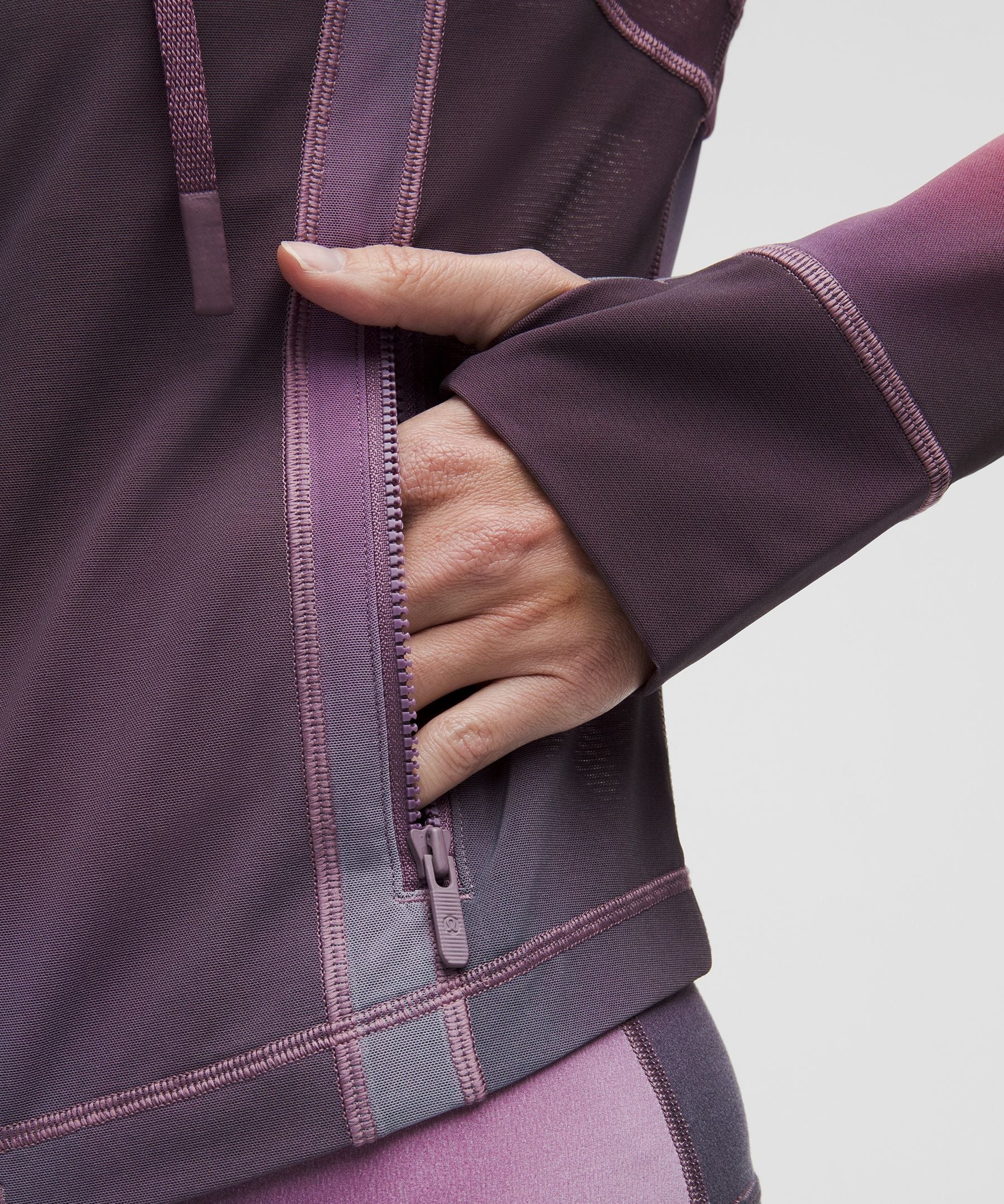 Lululemon Women's Define Cropped Hooded Jacket *Mesh