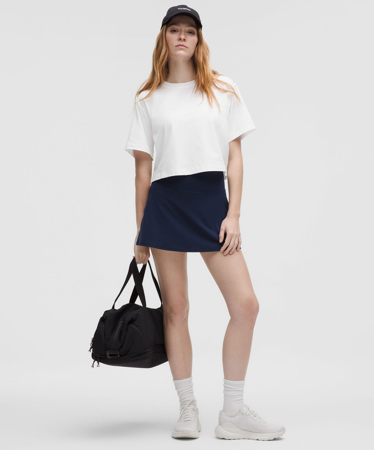 Lululemon Women's All Yours Organic Cotton Cropped T-Shirt