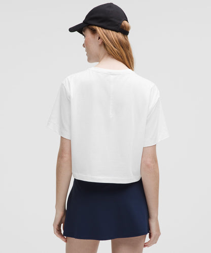 Lululemon Women's All Yours Organic Cotton Cropped T-Shirt