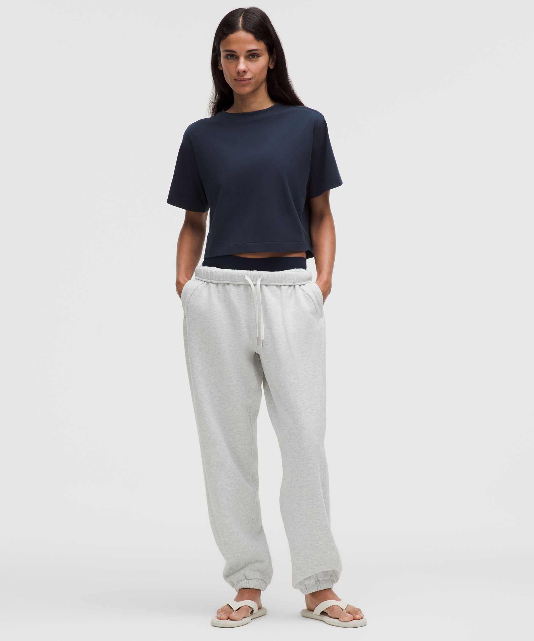 Lululemon Women's All Yours Organic Cotton Cropped T-Shirt