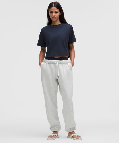 Lululemon Women's All Yours Organic Cotton Cropped T-Shirt