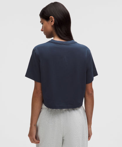 Lululemon Women's All Yours Organic Cotton Cropped T-Shirt