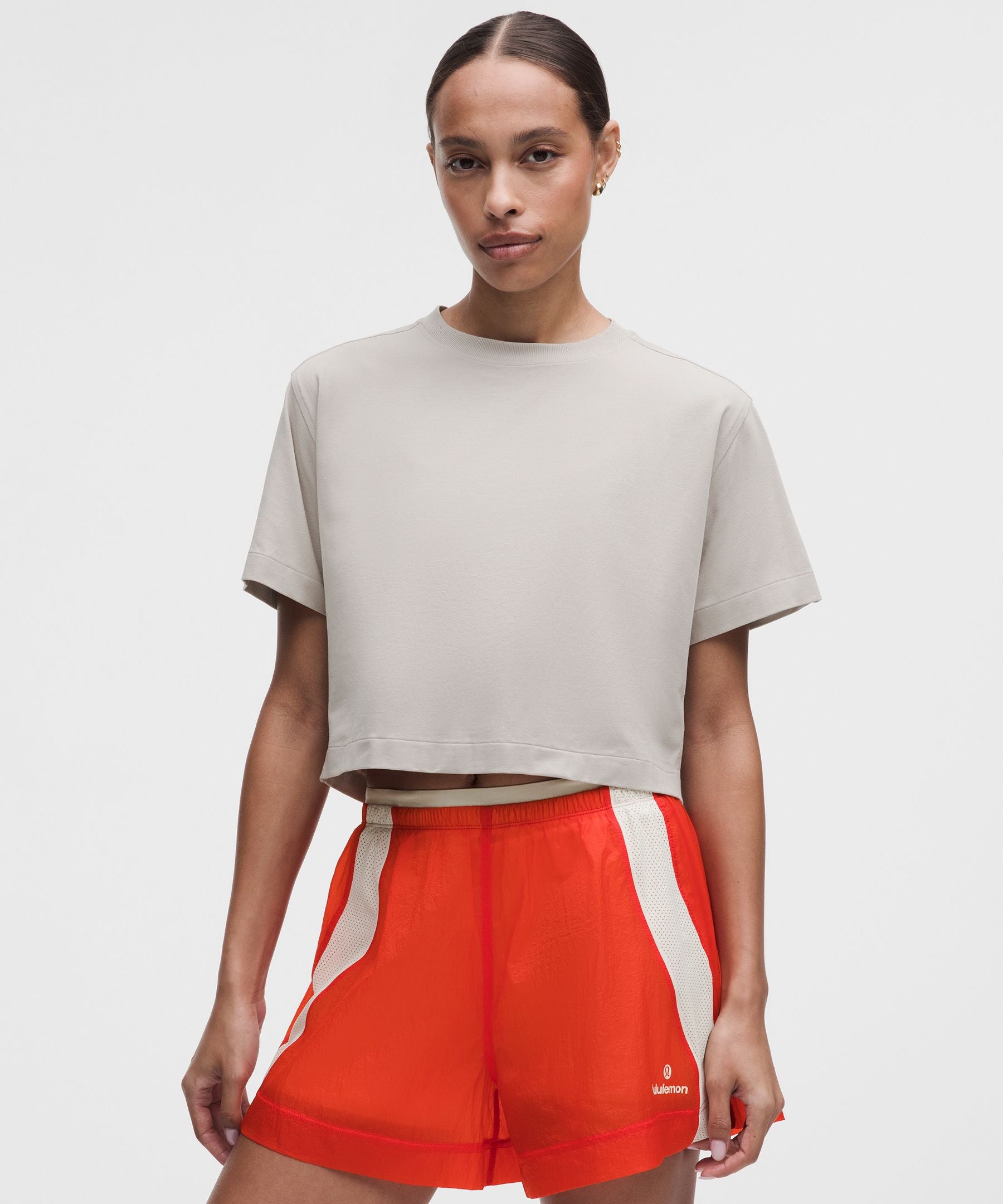 Lululemon Women's All Yours Organic Cotton Cropped T-Shirt