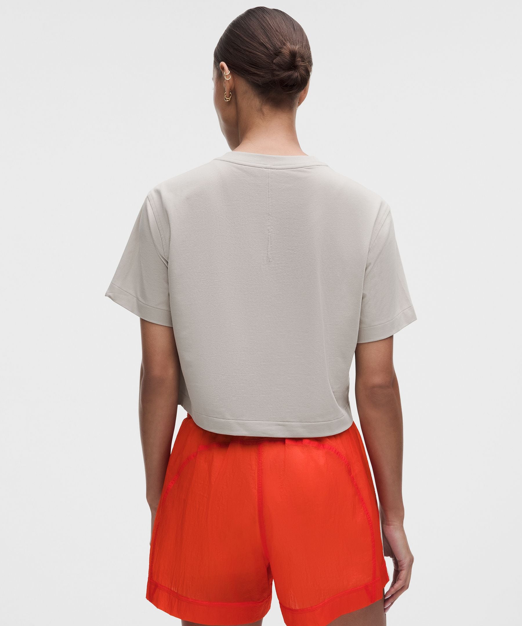 Lululemon Women's All Yours Organic Cotton Cropped T-Shirt