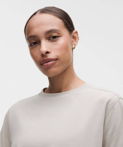 Lululemon Women's All Yours Organic Cotton Cropped T-Shirt