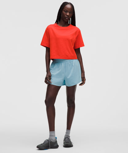 Lululemon Women's All Yours Organic Cotton Cropped T-Shirt
