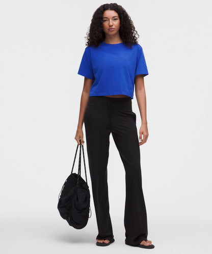 Lululemon Women's All Yours Organic Cotton Cropped T-Shirt