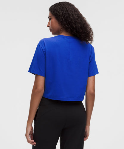 Lululemon Women's All Yours Organic Cotton Cropped T-Shirt