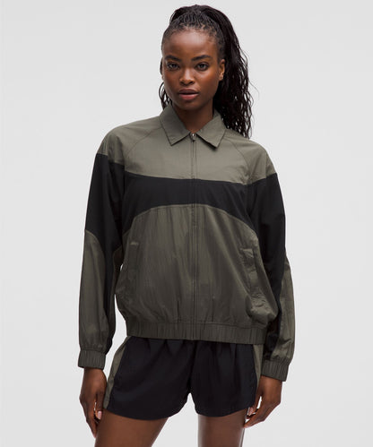 Lululemon Nylon Collared Jacket *Retro Remix Set