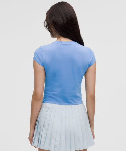 Lululemon Women's Organic Cotton Baby Tee *Tennis Club