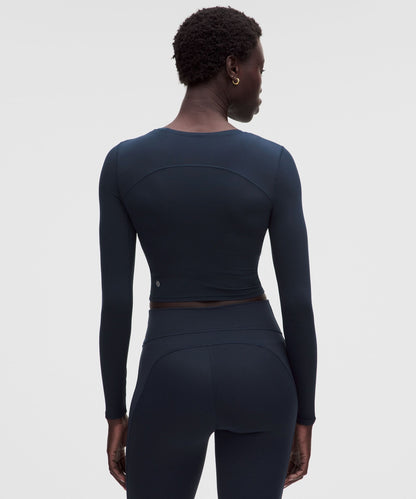 Lululemon Women's Unrestricted Power Cropped Long-Sleeve Shirt