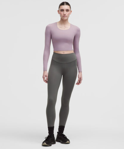 Lululemon Women's Unrestricted Power Cropped Long-Sleeve Shirt