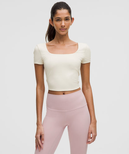 Lululemon Women's Wunder Under SmoothCover Square-Neck T-Shirt