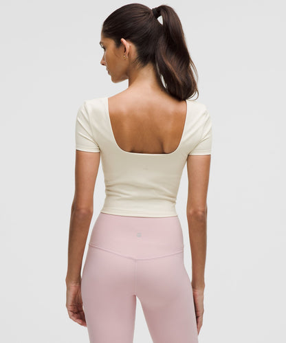 Lululemon Women's Wunder Under SmoothCover Square-Neck T-Shirt
