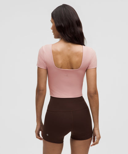 Lululemon Women's Wunder Under SmoothCover Square-Neck T-Shirt
