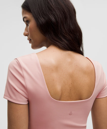 Lululemon Women's Wunder Under SmoothCover Square-Neck T-Shirt