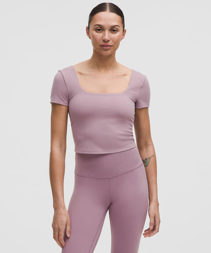 Lululemon Women's Wunder Under SmoothCover Square-Neck T-Shirt