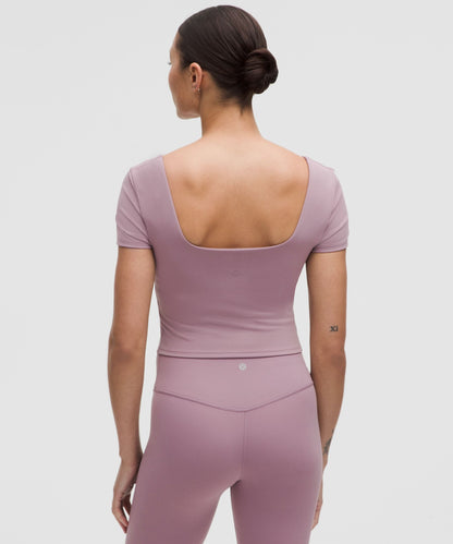 Lululemon Women's Wunder Under SmoothCover Square-Neck T-Shirt