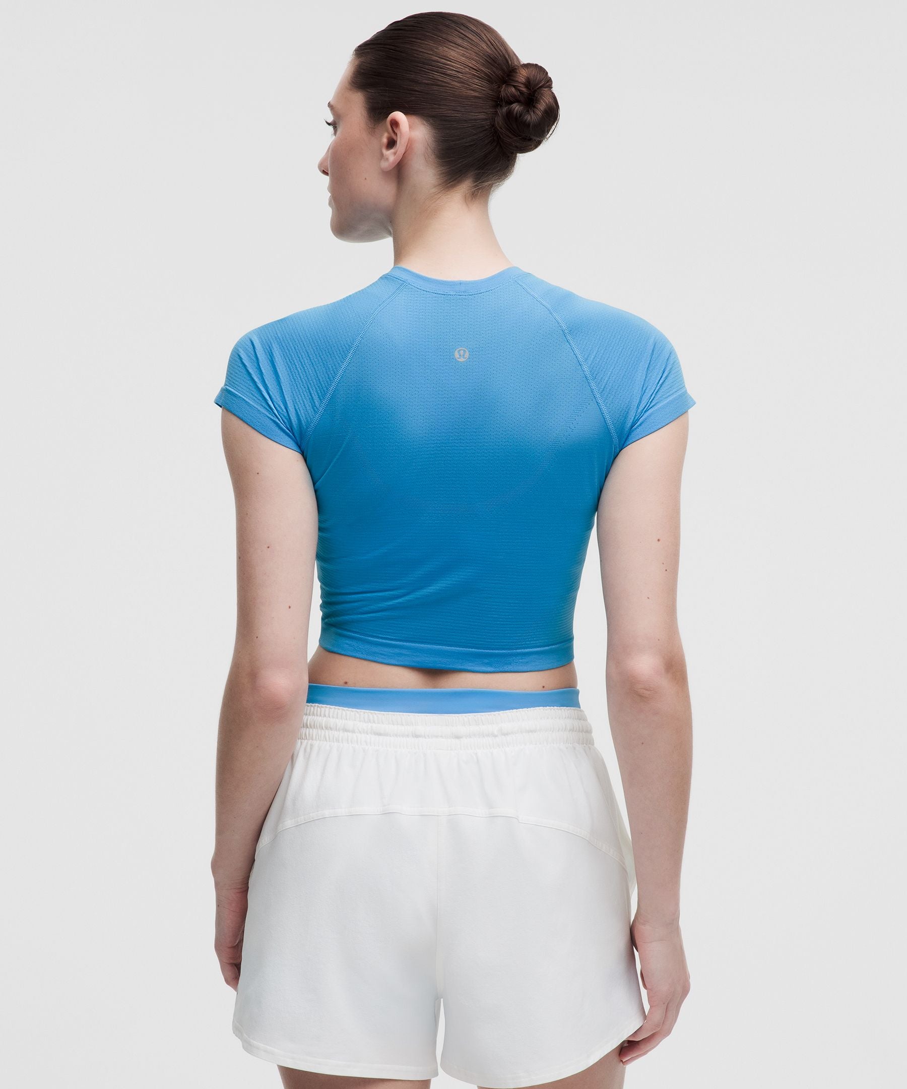 Lululemon Women's Swiftly Tech Cropped Short-Sleeve Shirt 2.0