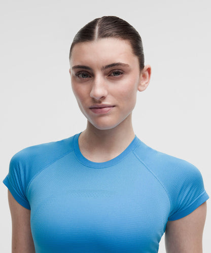 Lululemon Women's Swiftly Tech Cropped Short-Sleeve Shirt 2.0