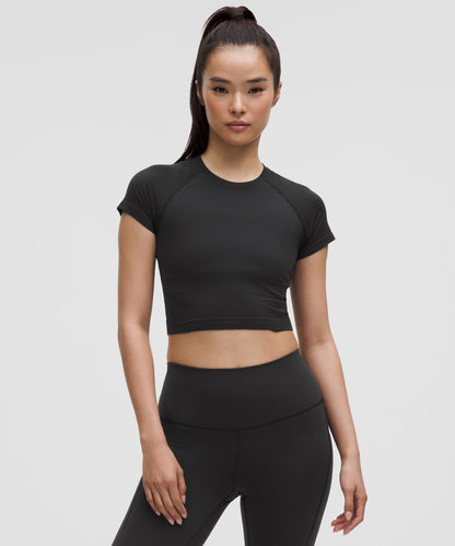 Lululemon Women's Swiftly Tech Cropped Short-Sleeve Shirt 2.0
